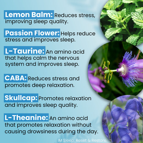 IM Sleep Reset Restore - 2 Bottles
