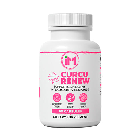 IM CurcuRenew | Turmeric & Curcumin Supplement with BioPerine | Joint, Body Comfort & Healthy Inflammatory Response Support
