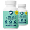 IM G-Reset - 2 Bottles | Gut & Metabolic Support | Probiotics Akkermansia & Bifidobacterium Breve | Riboflavin B2, Mangosteen, Berberine & Resveratrol | Daily Digestive Wellness Capsules