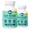 IM GLP Reset - 2 Bottles | Gut & Metabolic Support | Probiotics Akkermansia & Bifidobacterium Breve | Riboflavin B2, Mangosteen, Berberine & Resveratrol | Daily Digestive Wellness Capsules