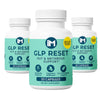 IM GLP Reset - 3 Bottles | Gut & Metabolic Support | Probiotics Akkermansia & Bifidobacterium Breve | Riboflavin B2, Mangosteen, Berberine & Resveratrol | Daily Digestive Wellness Capsules