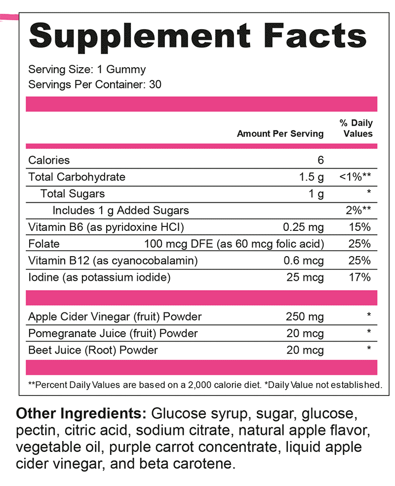 IM Slim Cider Chews - Apple Cider Vinegar Gummies