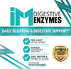 IM Digestive Enzymes | Digestive Comfort & Bloating Support | Multi-Enzyme + Probiotic Formula | Daily Capsules