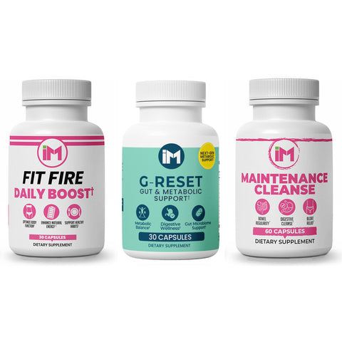 IM G-Fire Cleanse Pack - IM G-Reset & IM Fit Fire & IM Maintenance Cleanse
