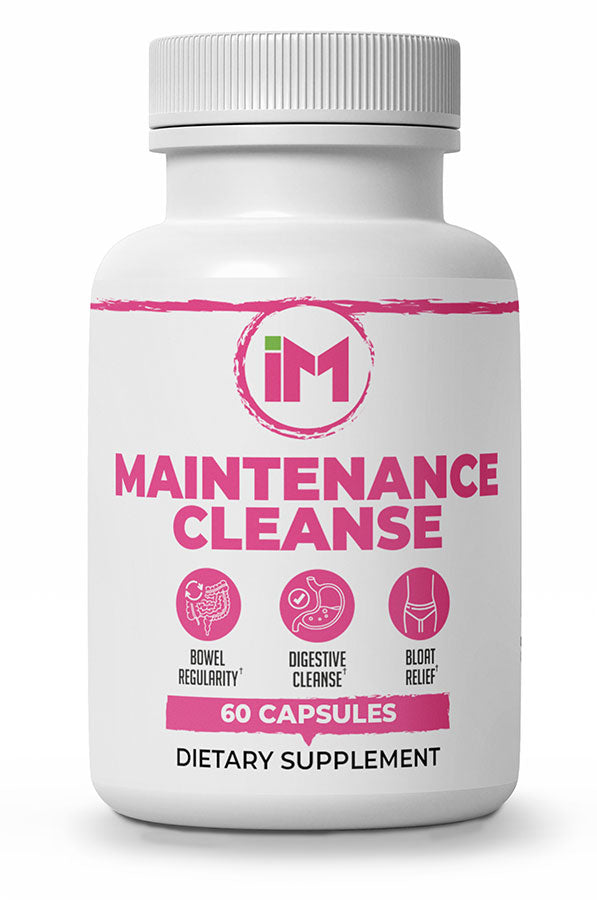 IM Fit Cleanse Pack - IM Fit Fire & IM Maintenance Cleanse for Healthy Digestion - Green Tea Leaf Extract, Apple Cider Vinegar, Berberine HCL, Ginger Root - Fitness Supplement