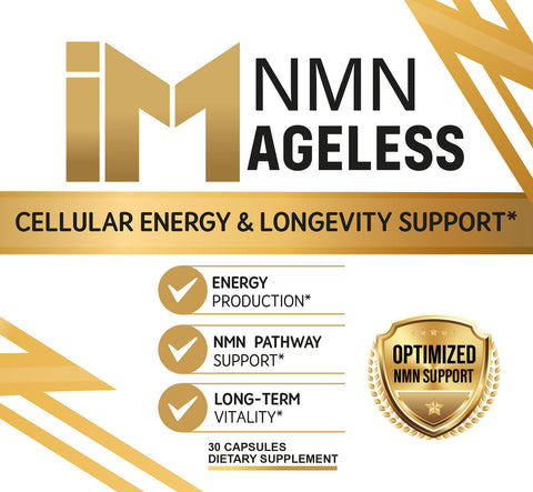 IM NMN Ageless | Cellular Energy & Longevity Support | Daily Vitality Capsules