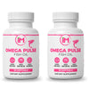 IM OmegaPulse - 2 Bottles - Omega-3 Fatty Acids - Fish Oil - EPA & DHA Healthy Dietary Supplement