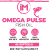 IM Golden Vitality Pack - IM Omega Pulse & IM CurcuRenew - Omega-3 Fatty Acids Fish Oil EPA & DHA - Turmeric Curcumin Supplement with BioPerine - Joint Support & Heart Health