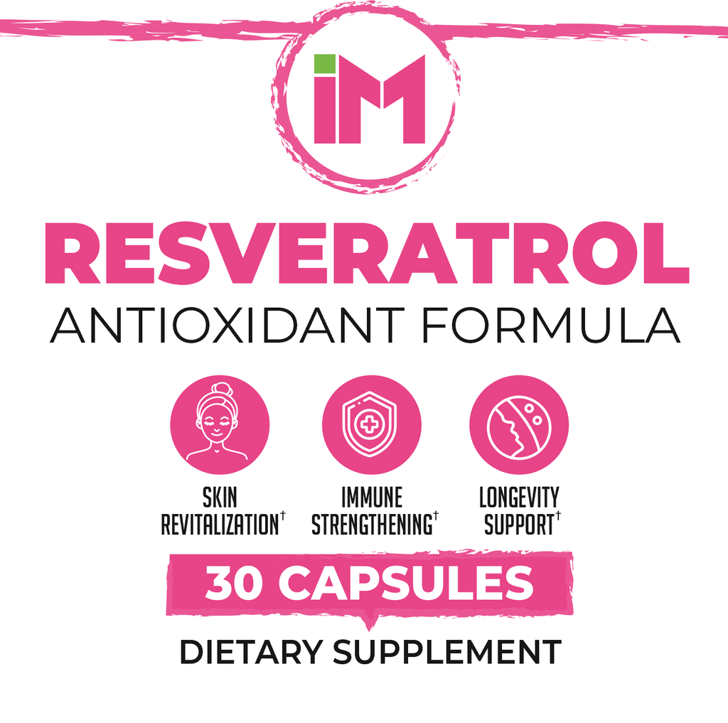 IM Beauty Pack - IM Resveratrol & IM Beauty Blend Collagen Powder with Hyaluronic Acid & B6