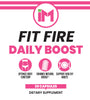 IM Fit Fire - Natural Dietary Nutrition Supplement | Green Tea Leaf Extract, Apple Cider Vinegar, Berberine HCL, Ginger Root, Cinnamon Bark Extract, Banaba Leaf Extract, Ginseng Aerial Extract, Resveratrol
